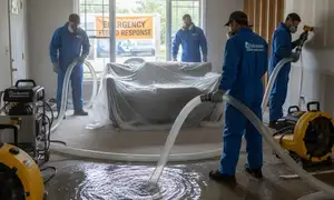 Flood cleanup services in Little Rock, AR for water damage restoration homepage widget